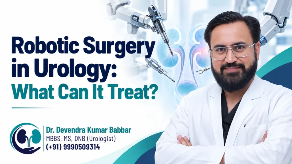 Robotic Surgery in Urology: Dr. Devendra Kumar Babbar